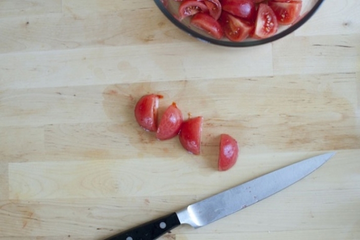 Аппетитные перчики с помидорами
